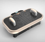 Vibration Plate Fitness Machine 180 Speeds Push Up Bars Home Gym