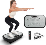 Vibration Plate Exercise Machine 99 Levels 9 Programs 330LB Home