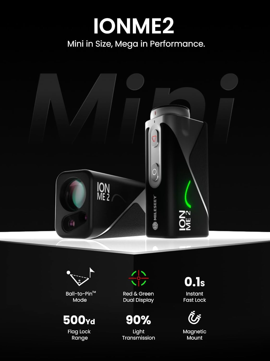 Golf Rangefinder 1100 Yards Slope Flag Lock Rechargeable Laser 6X