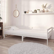 White Pine Wood Daybed Frame 90x200cm – Sofa Bed for Guest Room or Lounge