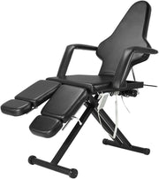 Electric Reclining Portable Massage Chair Adjustable Spa Therapy Bed