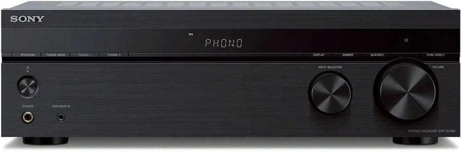 2 Channel Stereo Amplifier with Bluetooth, Phono Input & FM Tuner – Hi-Fi Audio