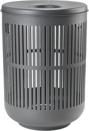 Modern Grey Laundry Basket 40×54cm | Ventilated Design | Stylish Home Storage