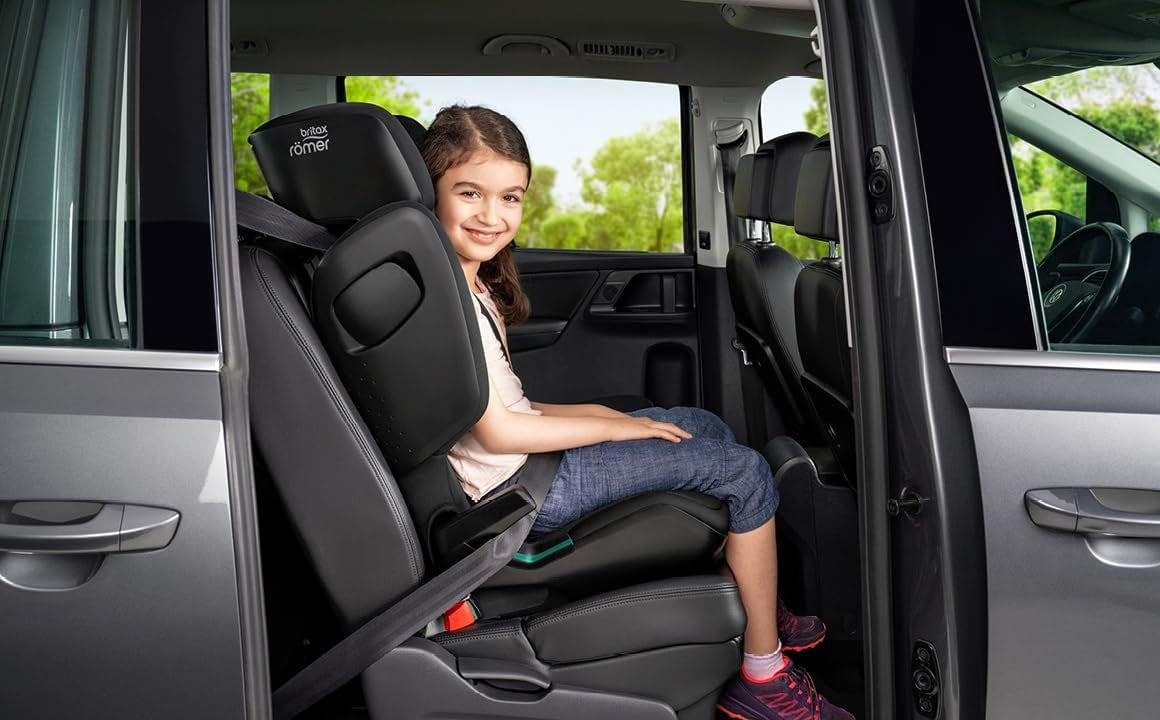 i-Size Highback Booster Car Seat ISOFIX 4–12 Years 100–150cm Side Impact