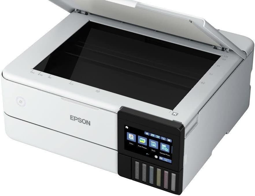 Black EcoTank ET-8500 All-in-One Inkjet Printer A4 Borderless Wi-Fi