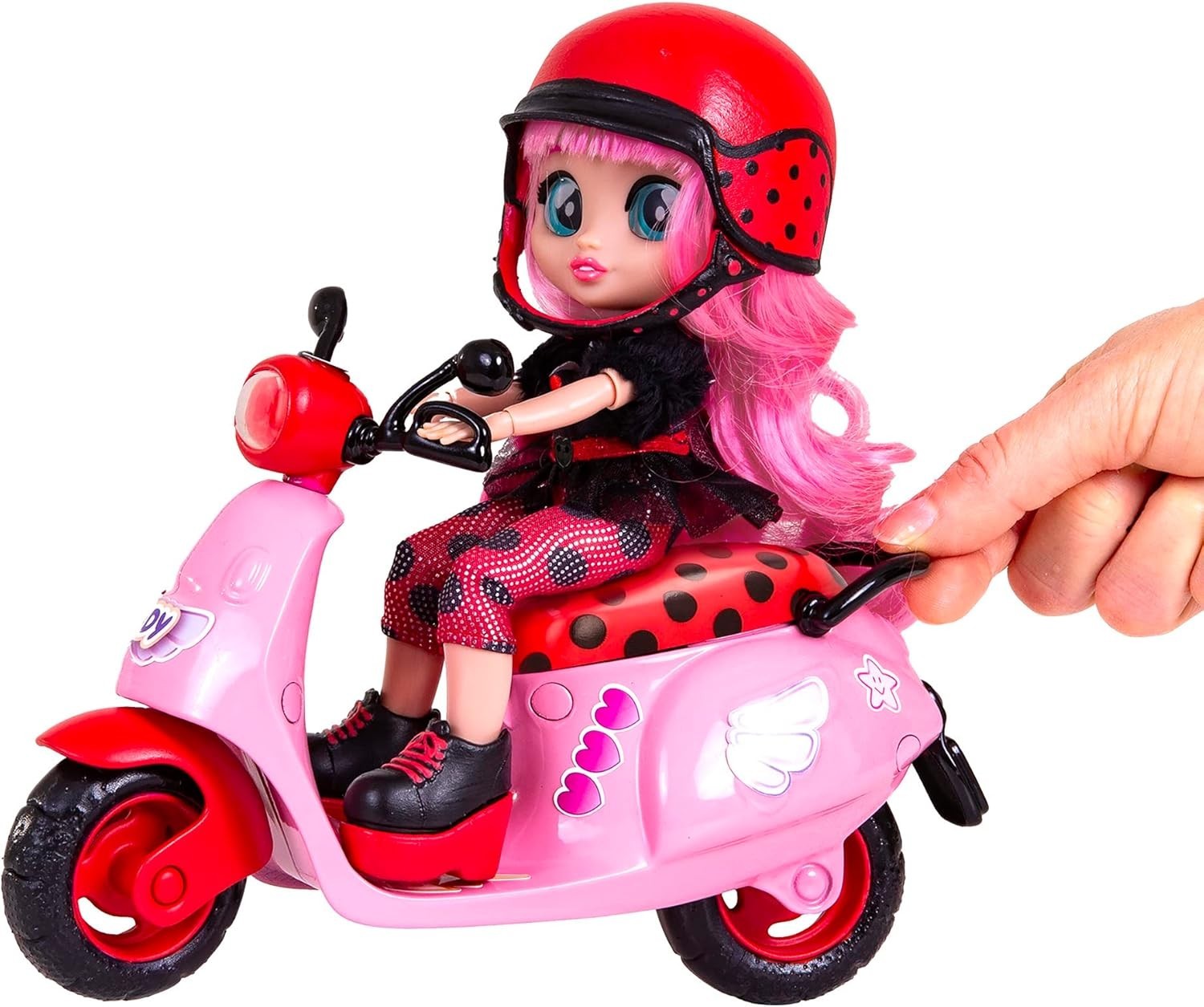 BFF Fashion Doll Scooter Playset 10 Accessories Storage Toy 3+