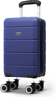 Underseat Cabin Suitcase 40cm ABS Hard Shell Spinner TSA Lock