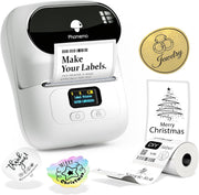 Bluetooth Thermal Label Printer 40x30mm Portable Barcode