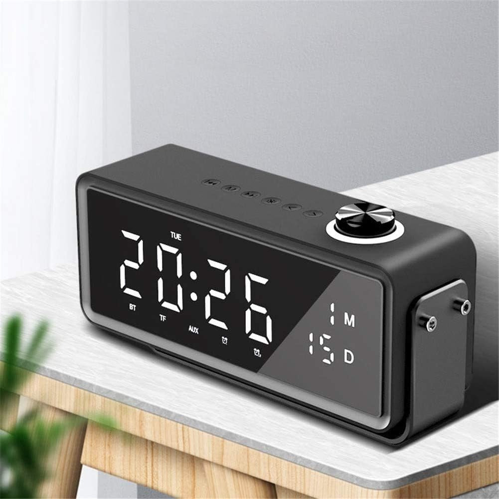 Bluetooth Alarm Clock FM Radio Dual Alarm LED Display Sleep Timer