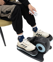 Under Desk Electric Elliptical Leg Exerciser Remote LCD 5 Speed