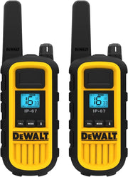 Heavy Duty Walkie Talkies Long Range 10km VOX Waterproof 2 Pack
