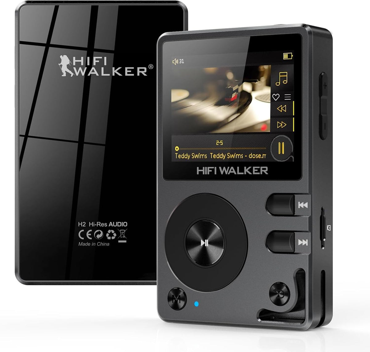 64GB Hi-Res MP3 Player Black Bluetooth 5.2 DSD DAC
