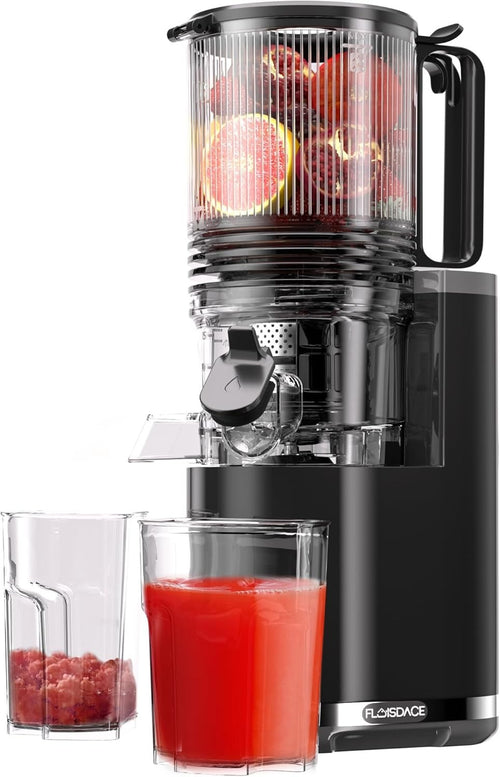 Cold Press Juicer 6.5in Extra Large Feed Chute Slow Chewing Machine
