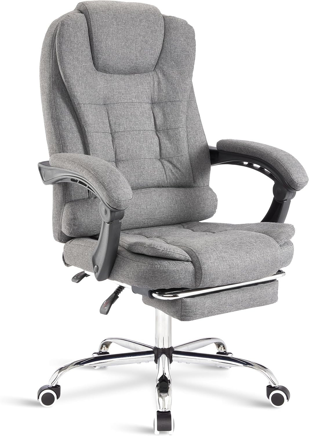 Executive Ergonomic Office Chair Recliner High Back Lumbar Support Padded Armres
