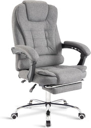 Executive Ergonomic Office Chair Recliner High Back Lumbar Support Padded Armres