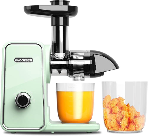 Cold Press Juicer Slow Masticating 2 Speed Quiet Easy Clean BPA Free
