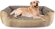 Large Calming Dog Bed 89x64x23cm Washable Plush Anti Anxiety