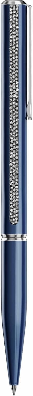 Blue Crystal Ballpoint Pen Black Ink Gift Pouch 14.3cm