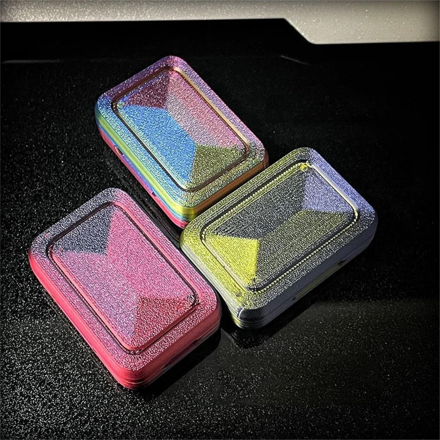 Magnetic Fidget Slider Gradient Push Toy Stress Relief EDC