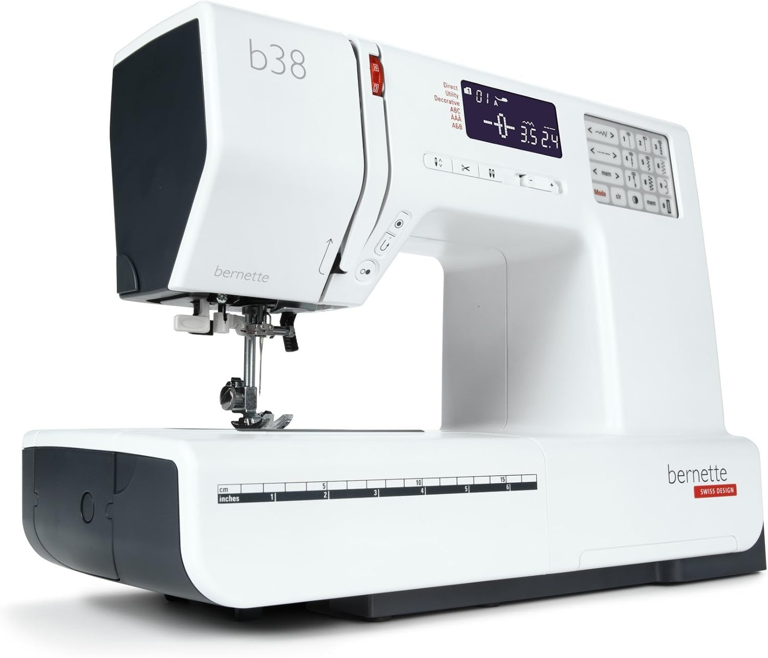Computerized Sewing Machine 394 Stitches LCD Alphabet LED Light