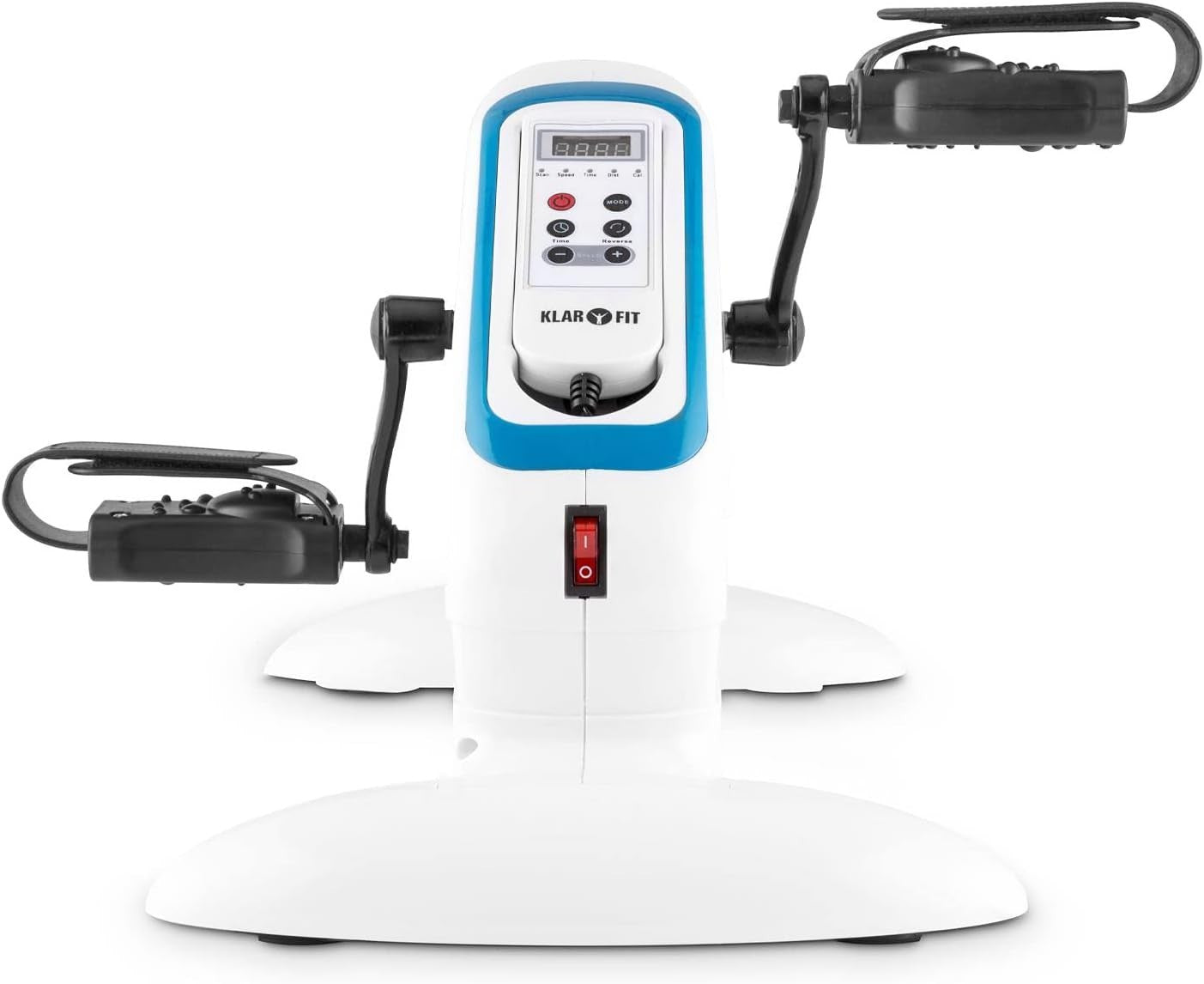 Motorised Mini Pedal Exerciser 12 Speed Portable Arm Leg Trainer