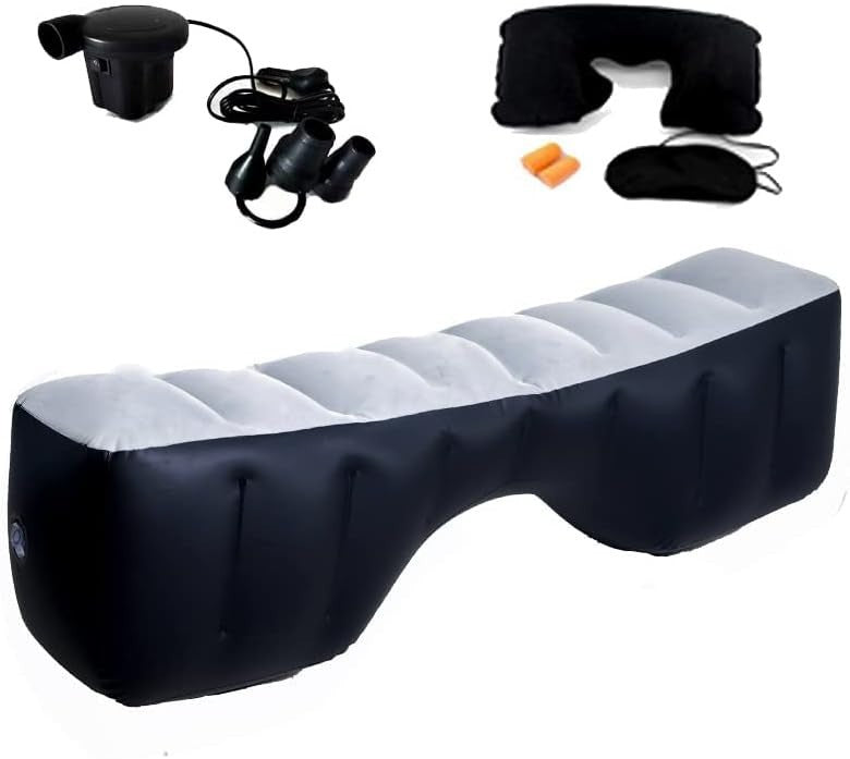 Portable SUV Air Mattress – Inflatable Car Gap Pad Bed 130x27x37cm