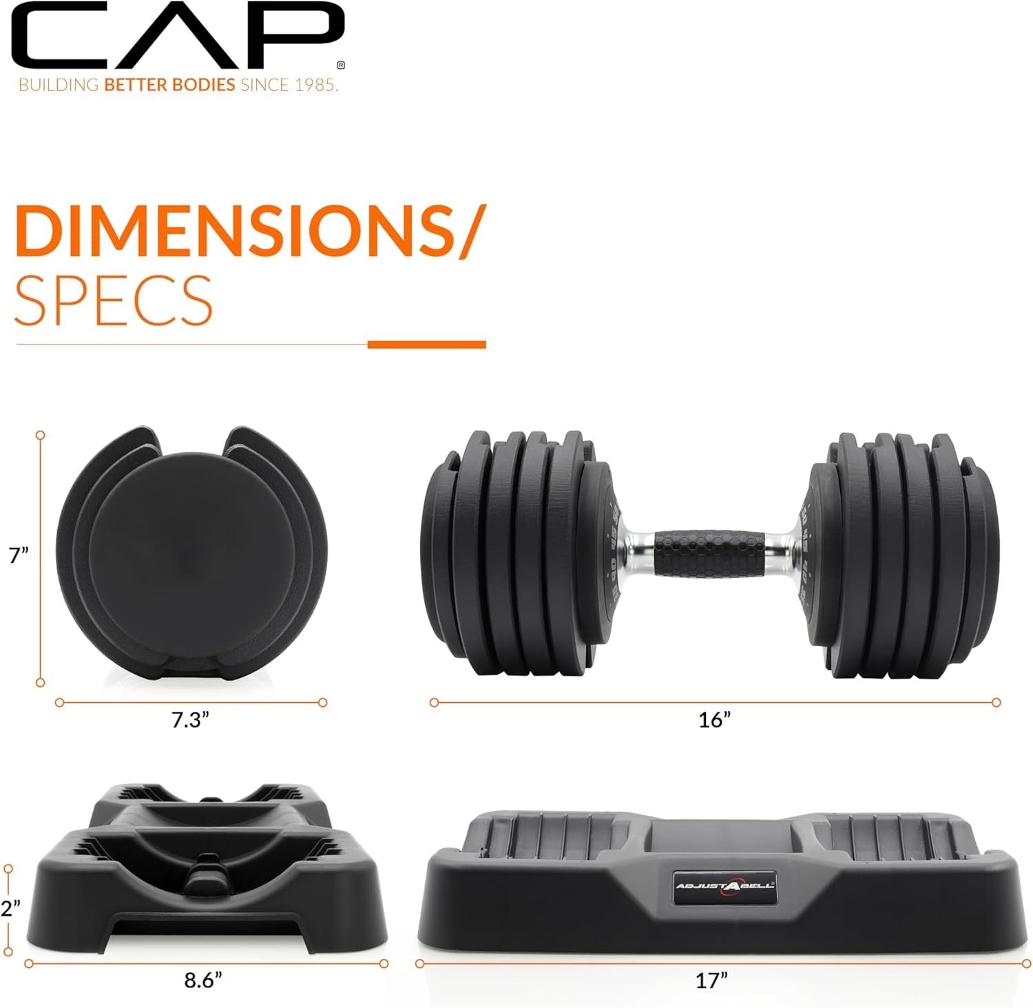 25LB Adjustable Dumbbells Pair Twist Dial Anti-Roll Home Gym Weights