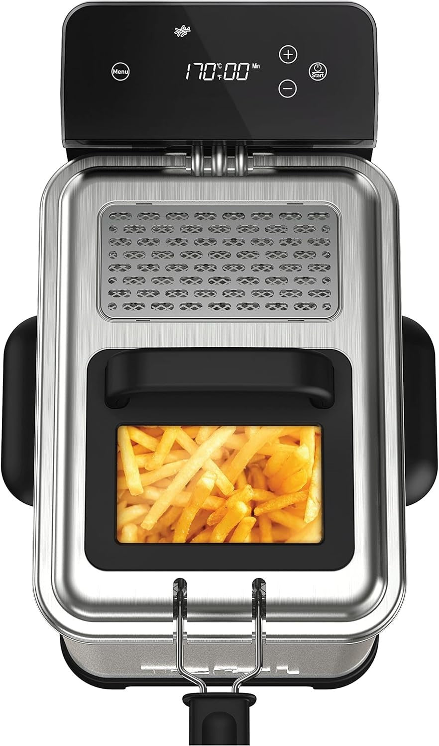 Family Digital Deep Fryer 4L Oil 2400W Cooling Zone Touch Screen XL