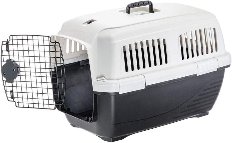 XL Foldable Cat Carrier 63x51x48cm Travel Crate 35lb Pet Box with Ventilation