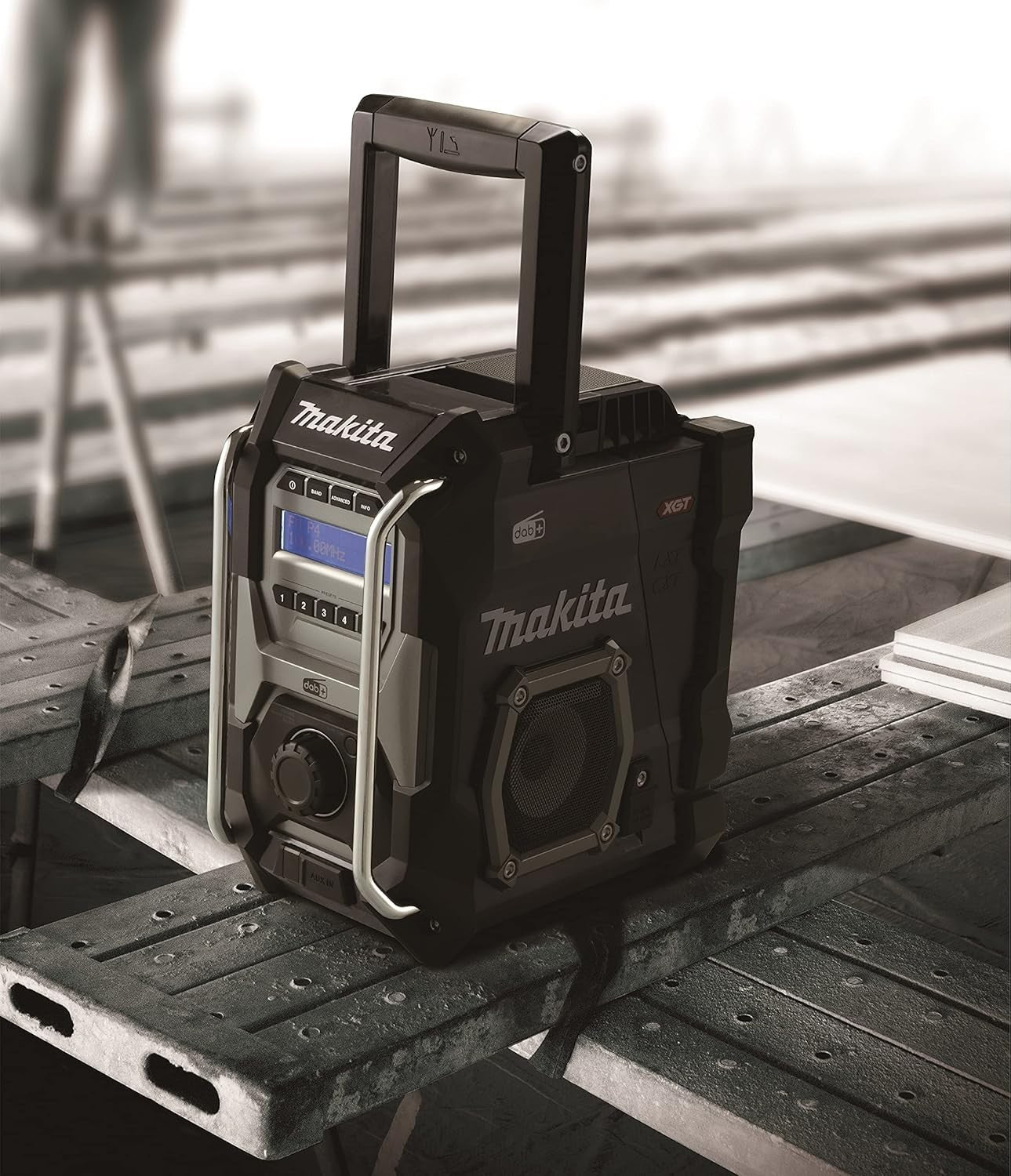 DAB/DAB+ Job Site Radio 12V–40V Li-Ion Stereo Worksite FM