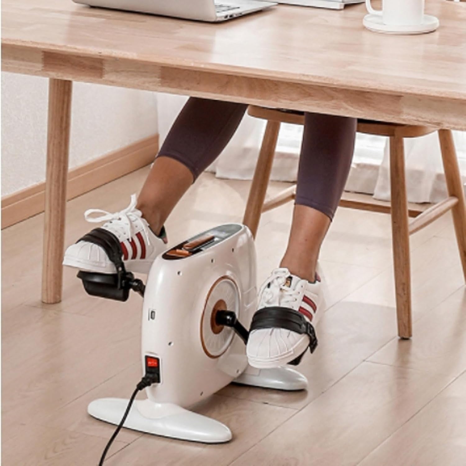 Intelligent Electric Pedal Exerciser 12 Speed Under Desk Rehab Bike