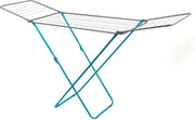 18m Folding Clothes Airer Drying Rack Winged Freestanding Indoor Laundry
