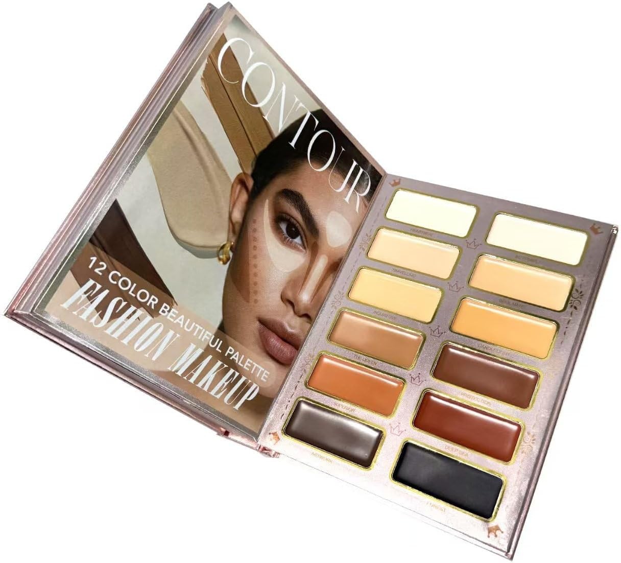 All In One Makeup Palette Set Eyeshadow Blush Contour Lipstick