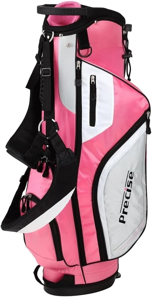 Ladies Complete Golf Club Set Right Hand Pink Graphite Driver Woods Irons