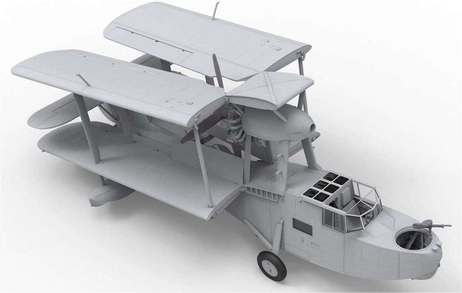 1:48 Scale Supermarine Walrus Model Kit | RAF Rescue Aircraft DIY Set