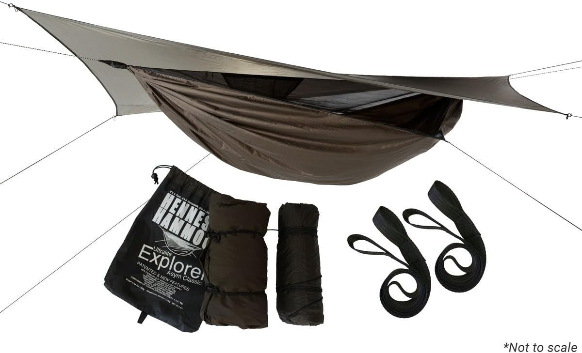 Ultralite XL Camping Hammock – Lightweight, Mosquito Net, Compact, 1 Person