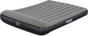 Queen Air Mattress 80"x60"x12" with Built-In USB Pump & Flock Top