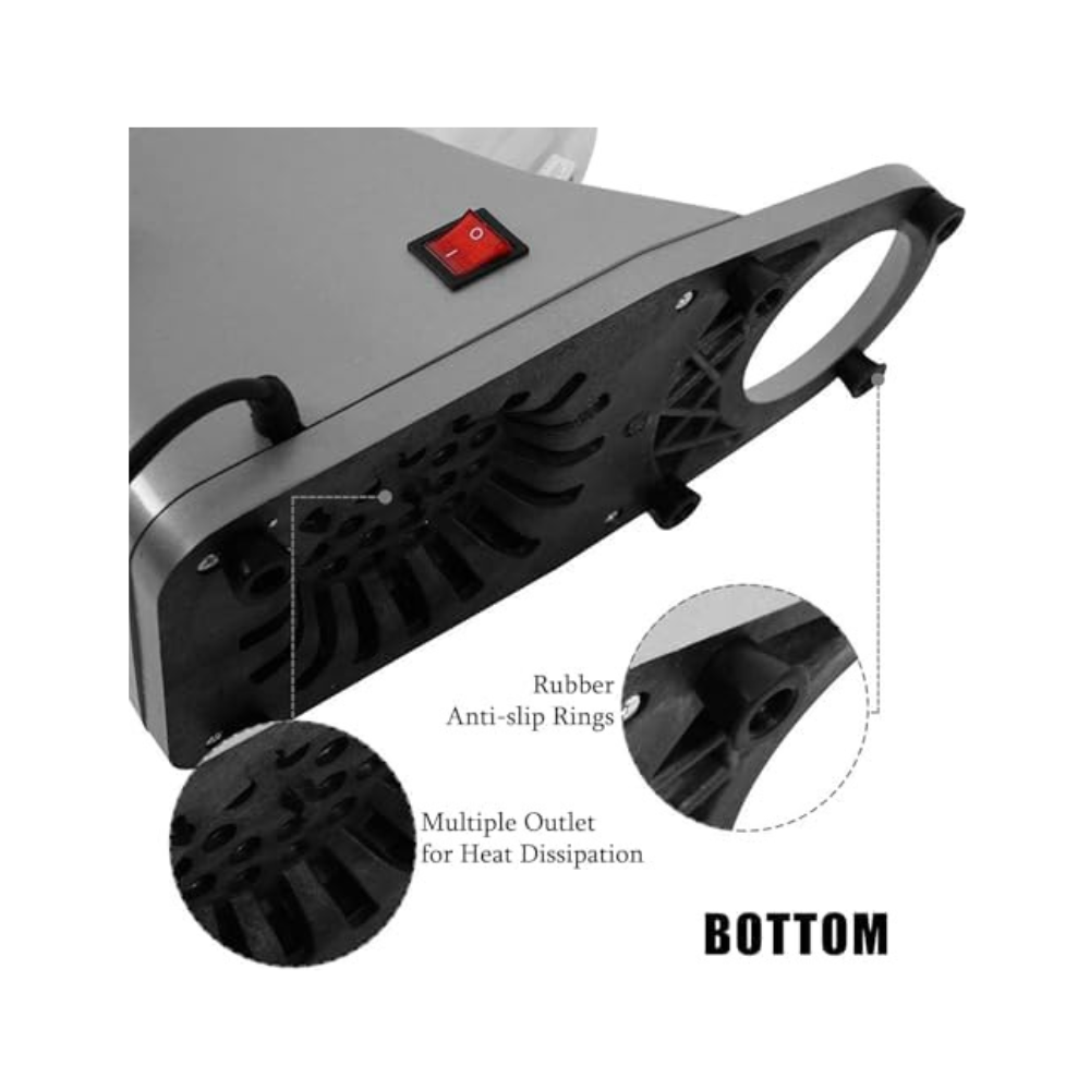Electric Ice Crusher 380W Snow Cone Slush Shaver Double Blade Machine