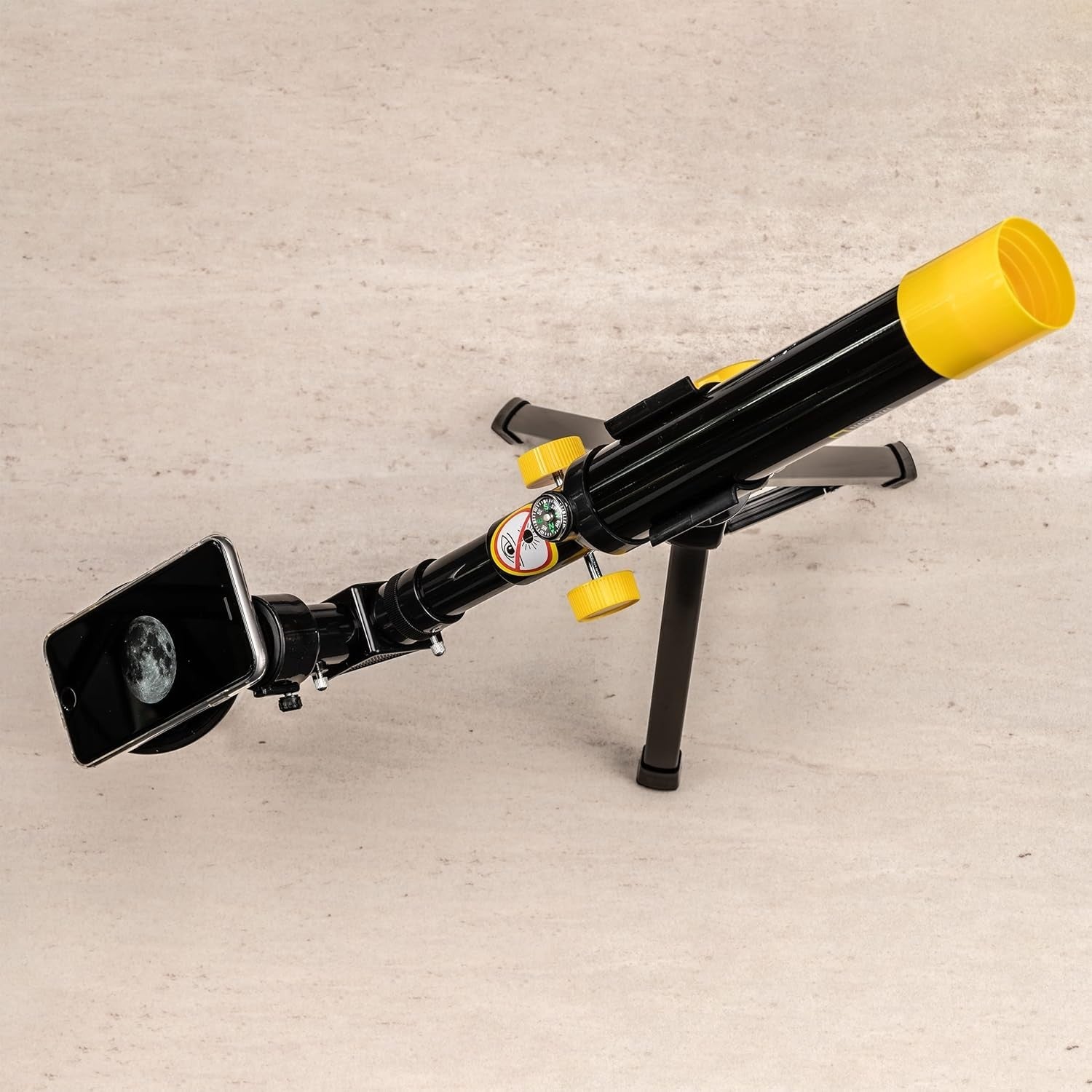 40/400 Kids Table Telescope AZ Mount w/ Tripod, Compass & Phone Adapter