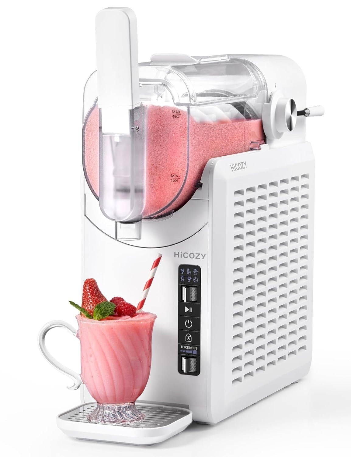 Slushie Maker Machine No Ice Needed Frozen Drink Maker Self Cleaning