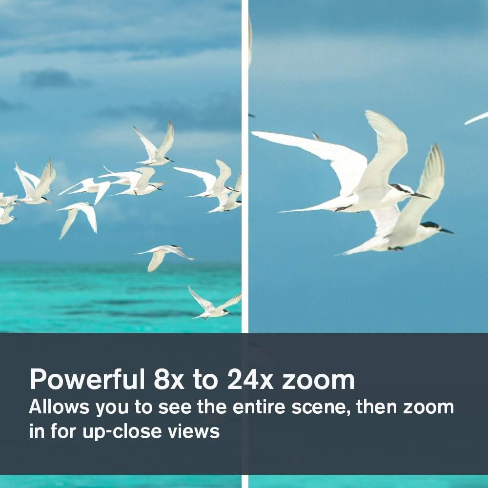 8-24x50 Zoom Binoculars Waterproof K9 Optics Wide View Outdoor Birdwatching
