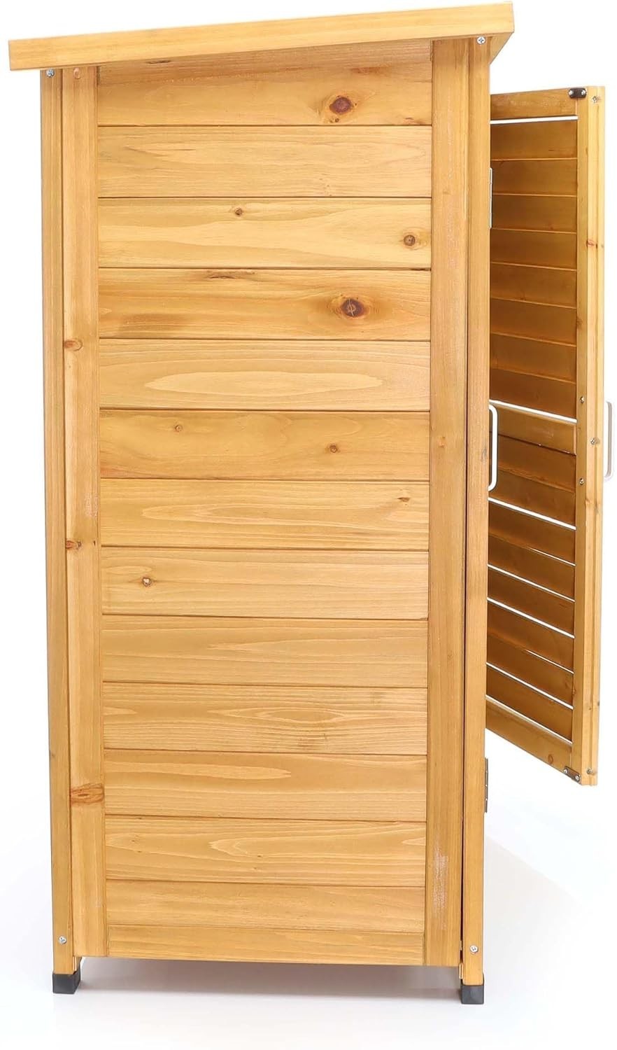 Utility Shed 870x465x916mm Wood Storage Tool House Garden Cabin