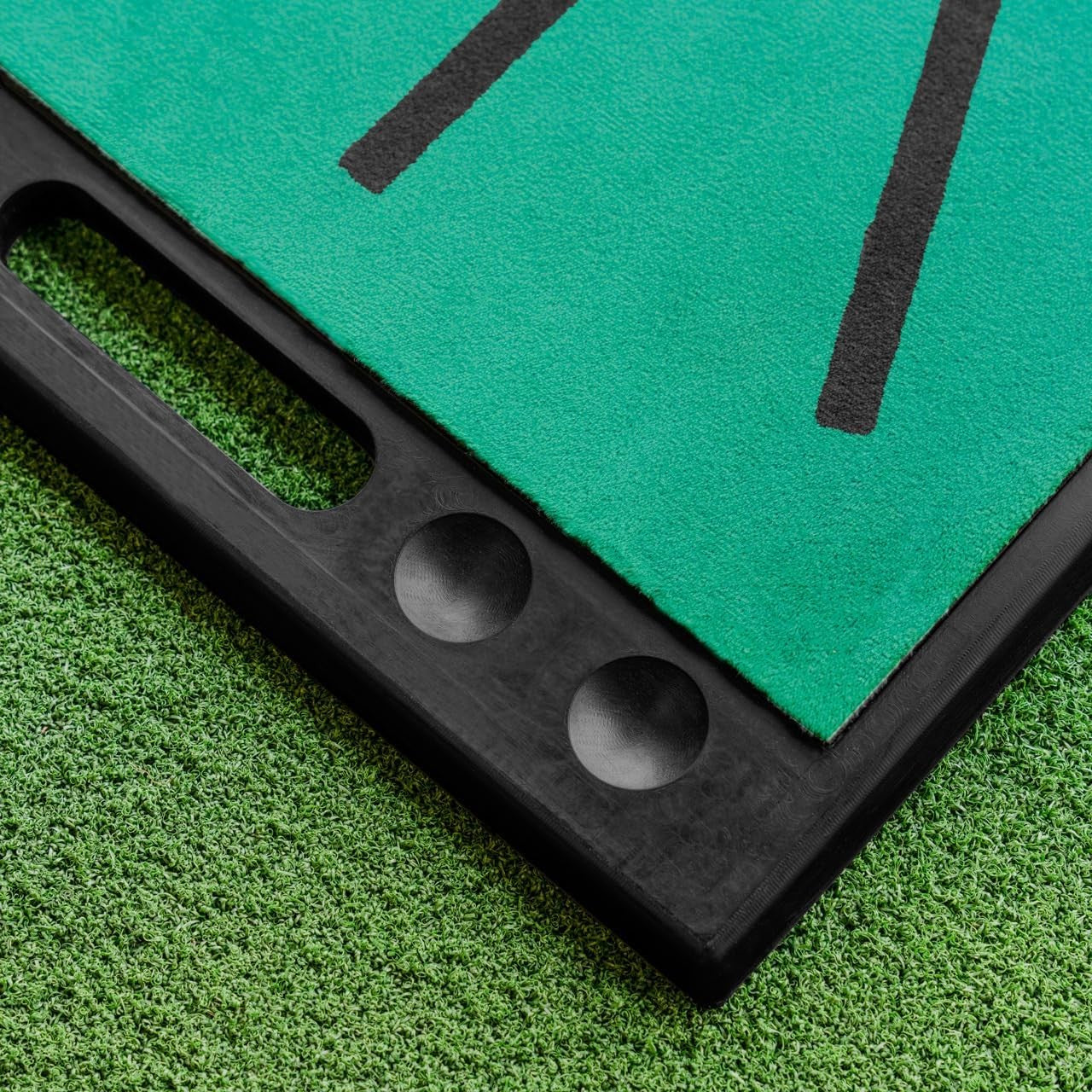Golf Divot Board Swing Path Trainer Mat 34x66cm Non Slip Base