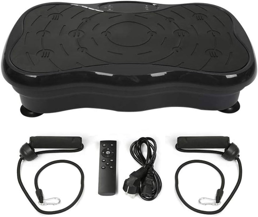 Portable Vibration Plate Massager Bluetooth Remote Home Fitness 264lb