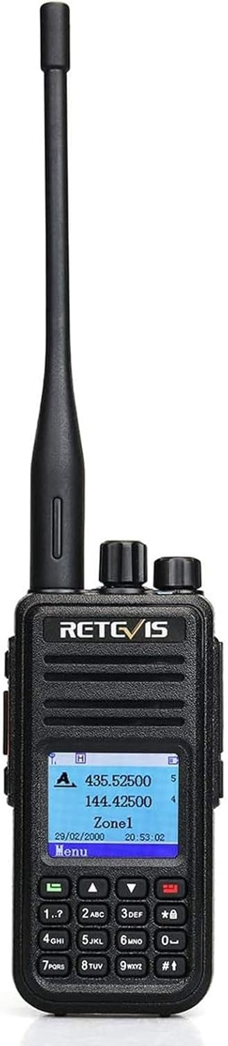 DMR Digital Analog Ham Radio GPS APRS Dual Band 3000 Channel Handheld