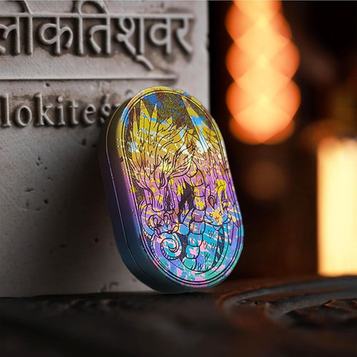 Titanium Dragon Fidget Slider Ratchet Clicker Stress Relief EDC