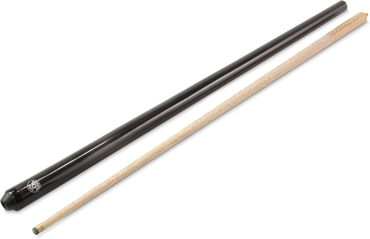 Snooker Pool Cue 9.5mm Tip Ash Shaft Centre Joint Gloss Finish 2 Piece