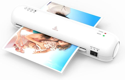 A4 Desk Laminator Hot Cold 2 Roller 9 Inch ABS Jam Release + Tool Set