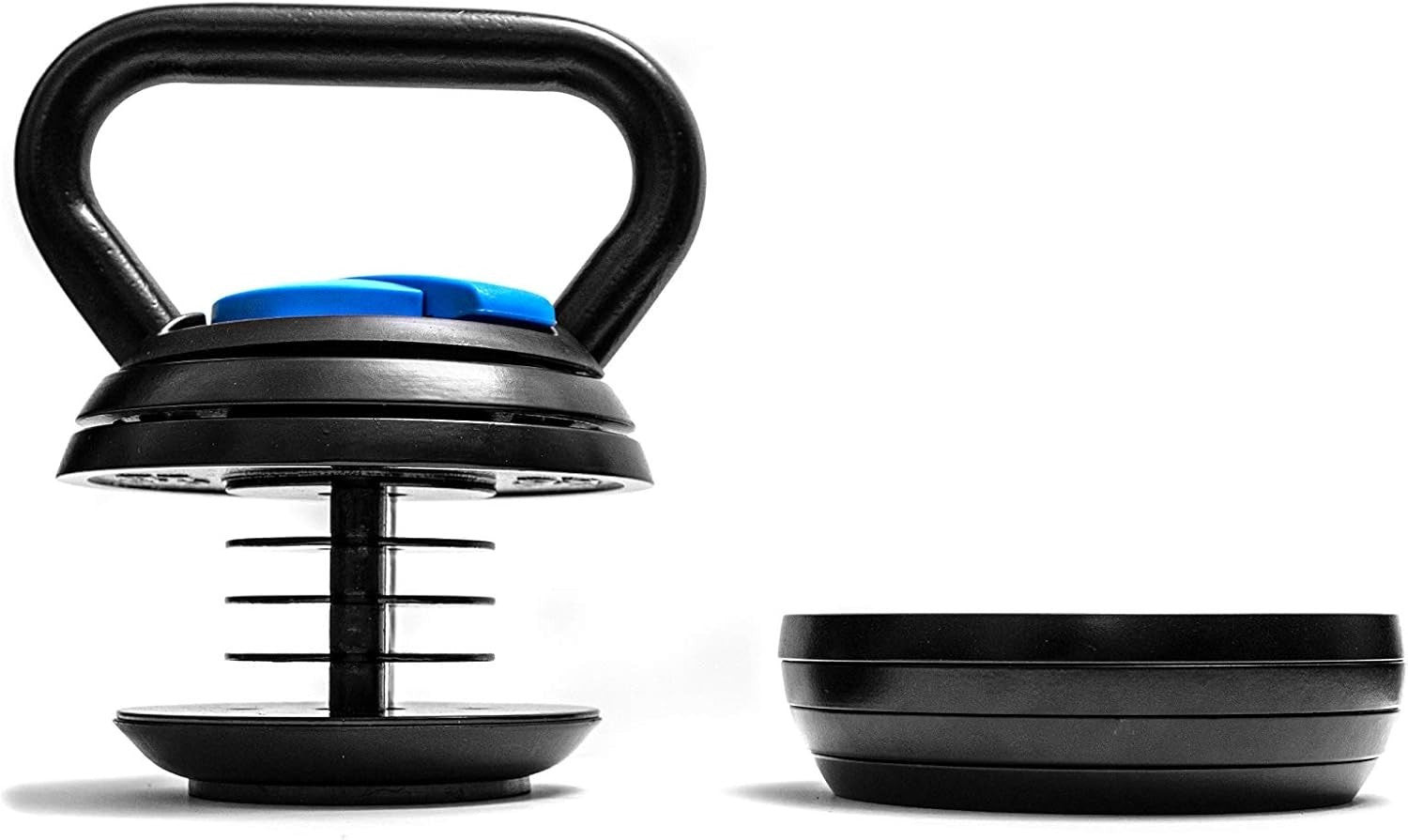 18kg Adjustable Kettlebell 7-in-1 Quick Lock Home Gym Strength Weight
