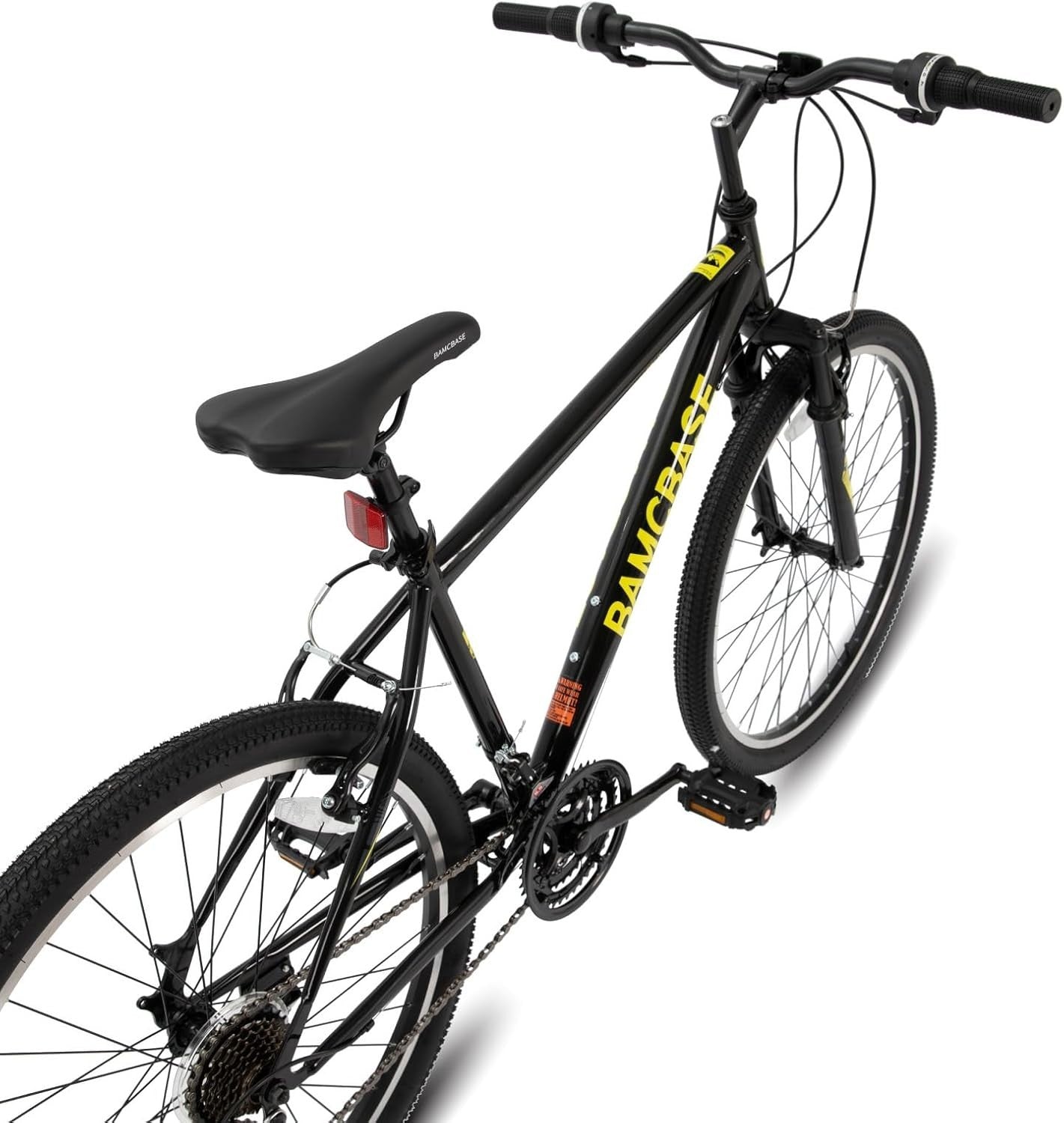 29" Adult Mountain Bike 21 Speed Hardtail MTB V Brake Steel Frame Ride